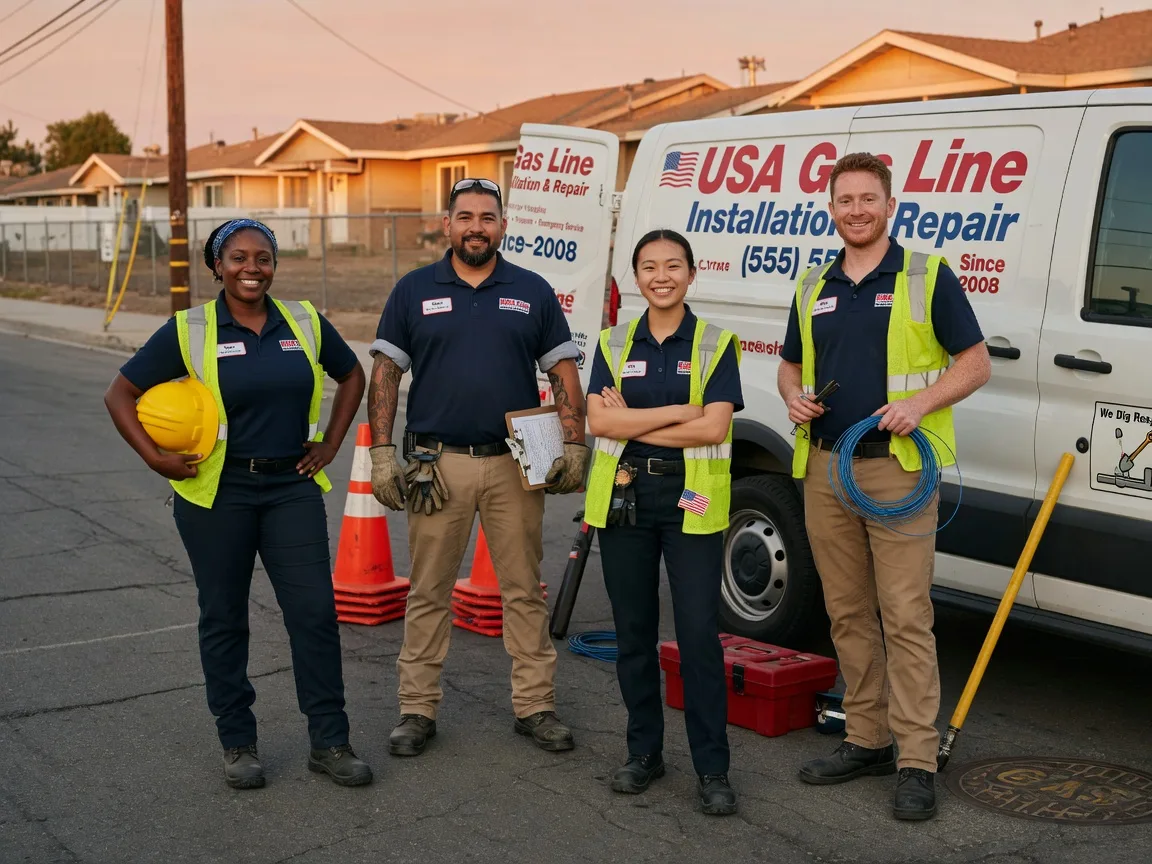 Gas Line Installation company in Williamson, IA